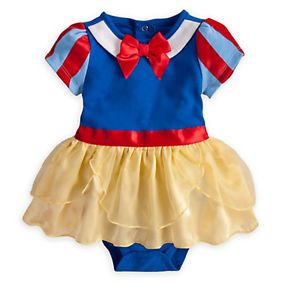 Disney Authenic Snow White Baby Dress Size 3 6 M Girls Princess Costume Gift New