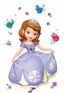 Disney Princess Sofia The First Giant Wall Decals Stickers Mega Pack