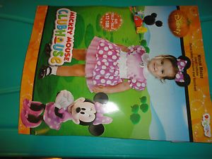 Disney Minnie Mouse Minnie's Bowtique Infant Costume Size 12 18 Months