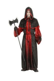 Demon Vampire Robe Gothic Mens Halloween Costume