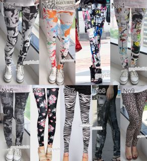 New Sexy Women Leggings Jeggings Pants Trousers Jeans Style Various Designs