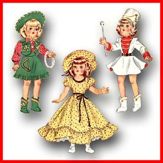 Vintage Doll Clothes Pattern 14" Betsy McCall