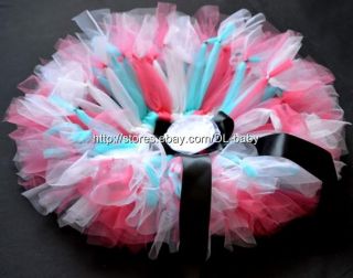 Watermelon Red Girl Toddler Baby Wedding Dressy Party Costume Tutu Skirt 0 5T