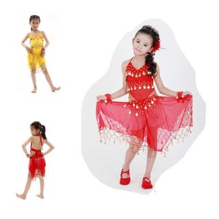 Belly Dance Costume Sets Dress Skirt for Kid Children 