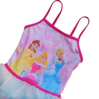 Baby Toddler Princess Tutu Swimsuit Girls Swimwear Swimming Costume Sz 2T 5T