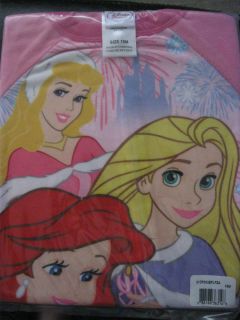 Disney Princess Toddler Sleeper Blanket Footed Pajamas Zip 18 MO