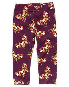 Girl's Crazy 8 Leggings Size 4 Years with Flowers
