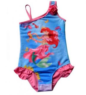 Girls Kids Snow White Cinderella Princess Mermaid Swimsuit Bikini 3 9Y Swimwear
