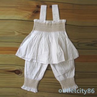 3 Pieces Baby Girls Kids Top Pants Hat Set Ruffled Outfit Costume Clothes 0 3Y
