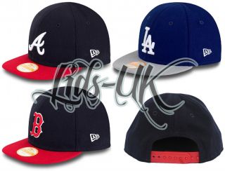 New Era Kids Infant 9Fifty Snapback Cap Hat NY Yankees La Dodgers Atlanta Braves