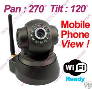 Wireless Pan Tilt IP Camera Cam Internet Web Network 3G