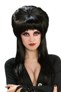 Elvira Deluxe Black Wig for Halloween Costume