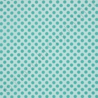 Michael Miller TA Dot Sea Blue Polka Dots Baby Cotton Quilt Quilting Fabric Yd