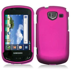 Pink Rubberized Hard Case Cover for Verizon Samsung Brightside U380 Accessory