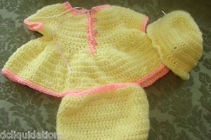 Crochet Baby Doll Clothes