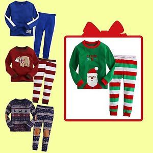 ★buy 3 Get 1 Free★ Vaenait Baby Kids Boy Clothes Sleepwear Pajama Set "Gift 5"