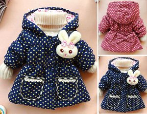 Cute Baby Girls Kids Toddler Clothes Child Winter Warm Jacket Gown Coat Snowsuit