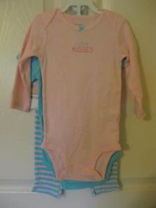 Carters Baby Girl Clothes 3 Piece Cupcakethemed Set Size 12 Months