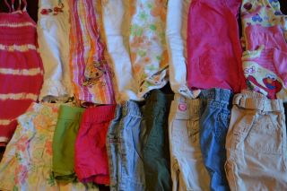 Toddler Girl Spring Summer Clothing Lot 19 PC Size 18 24 Month 2T