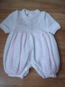 Vintage 60s 70s Baby 26" 27" Doll Clothes Outfit Onesie