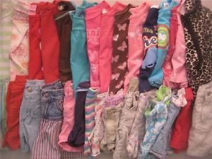 Huge Girl Toddler Kids 3T 4T Spring Summer Clothes Outfits Shorts Lot