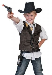 Kids Western Rodeo Cowboy Boys Halloween Costume Vest