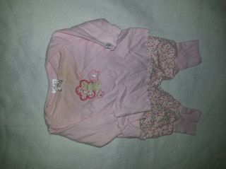 Carter's Infant Newborn Baby Girl Outfit Top and Pants Size NB