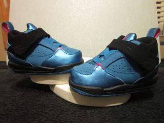2012' Nike Air Jordan Fligh 45 Infant Toddler Girl High 4c Dynamic Blue
