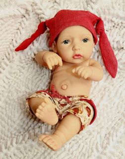 Reborn Baby Dolls 12" Silicone Dolls Lifelike Baby Toys Reborns Baby Boy