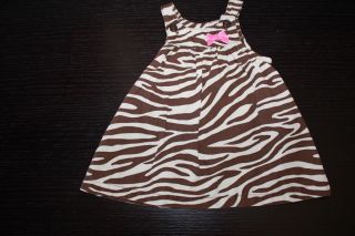Newborn Easter Girls Baby Infant Sun Flower Zebra Dress Set Outfit Clothes 0 3M