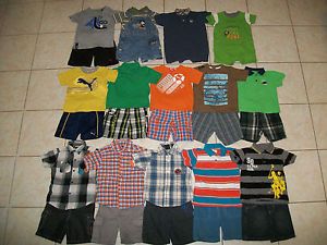 Baby Boys Clothes Outfits Lot of 26 Size 24 Months Spring Summer