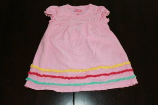 Infant Toddler Summer Girls Pink Beach Flower Dress PC Set Outfit Clothes 6M 6 M