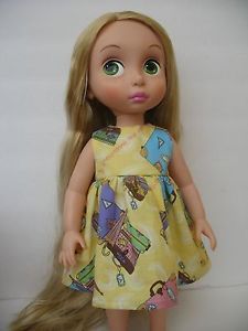 Clothes for Disney Princess Animators Toddler Handmade Outfit 16" Doll Dress