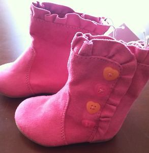 Baby Girls Clothes Gymboree Panda Academy Shoes Size 3 Boots NWT