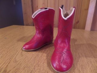 Jama Red Western Cowboy Boots Size 5 20 Childrens Baby Toddler Girls