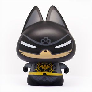 Cute Cat in Batman Cartoon Car Room Gifts Interior Accessories Decorations