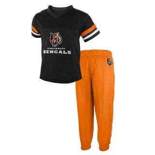 Toddler Boys NFL Cincinnati Bengals Pajama Set 2T 3T 4T