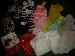Huge Lot of Baby Girl Clothes Size 3 6 Months 6 Months Spring Summer
