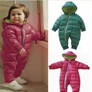 Boy Girl Baby Clothes Winter One Size Coat Jacket Outerwear
