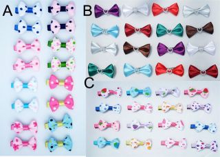 Wholesale Lot 16 Cute Hairclip Bow Barrette Baby Girl Toddler New 3 Options Gift