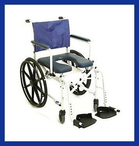 Mariner Rehab Shower Commode Chair 18'' Seat by Invacare