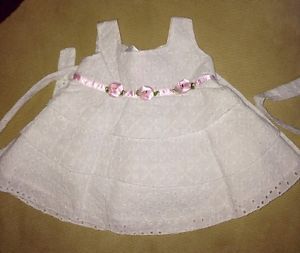 La Princess Baby Girl Newborn Special Occasion White Dress