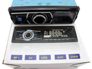 45W 4 in Dash Am FM CD  WMA Aux in Car Stereo Player USB SD MMC Slots Remote