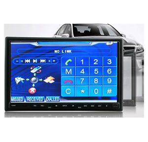 2Din 7 inch Touch Screen Car DVD Player Radio iPod iPhone Bluetooth Phone Call
