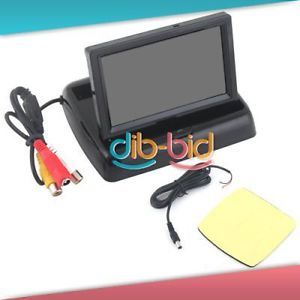 4 3" TFT LCD Mini Car Monitor Folded Security Camera 2