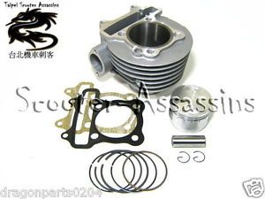 150cc Big Bore Cylinder Piston Kit for Kymco Super 8 125 Big Tire Agility One