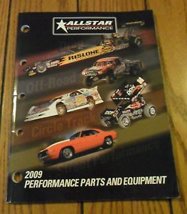 Allstar Performance 2009 Parts and Equipment Hot Rods Race Cars Products Catalog