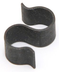 Factory 1 4 1 4 Brake Fuel Line s Black Phosphate Clamp Clip Push in Clips