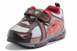 Sesame Street Toddler Boy's Elmo Fashion Sneakers Light Up Shoes SEF325