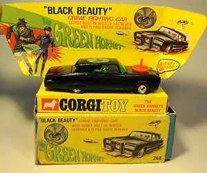All Original Corgi Toys Boxed The Green Hornet 'Black Beauty' Crime Fighting Car